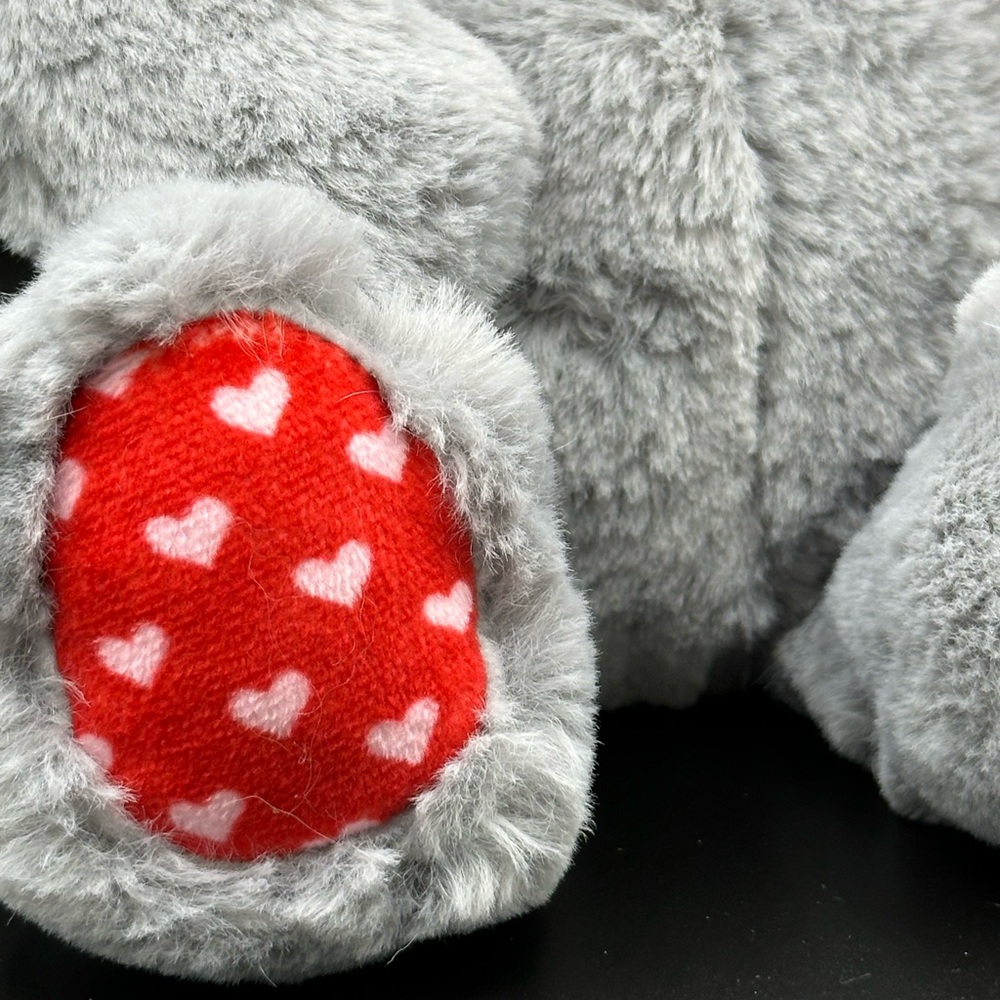 Koala Bear Plush Gray Heart World’s Softest Plush Stuffed Animal 15” Red Hearts - Picture 13 of 16